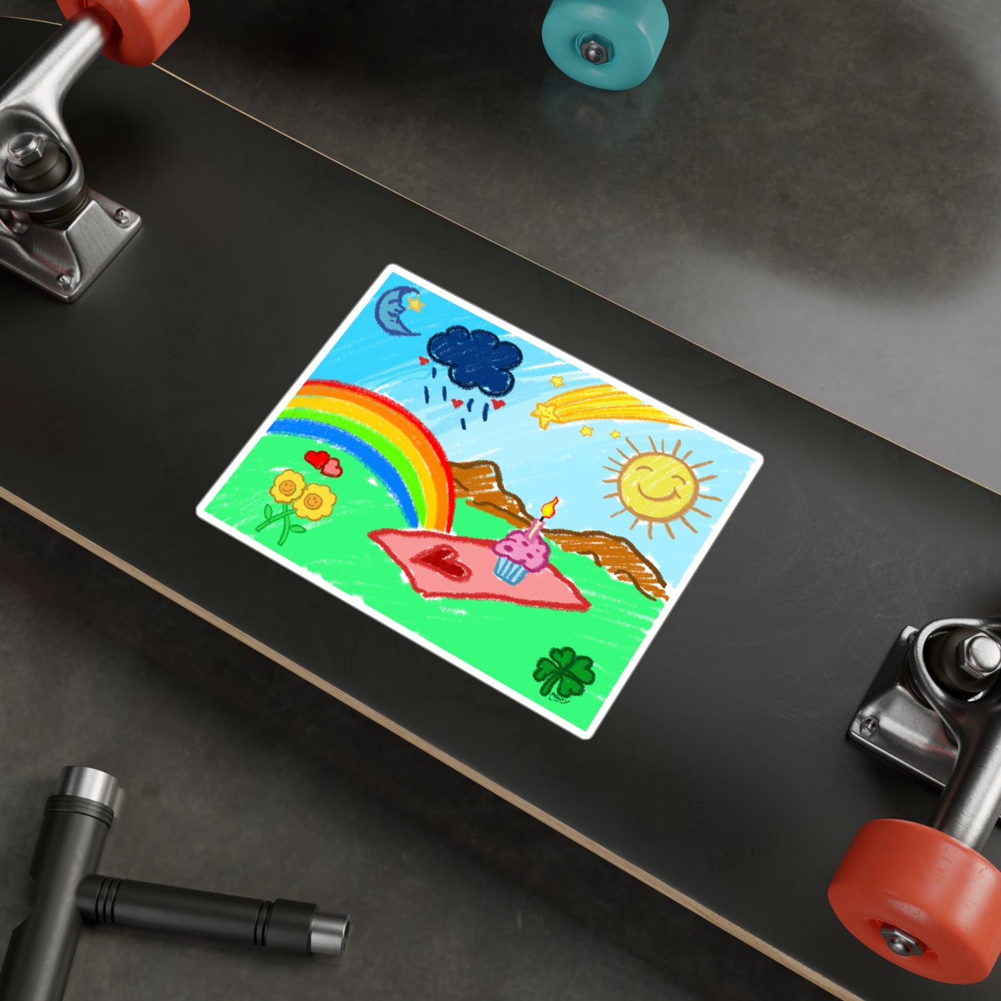 A Beary Caring picnic (STICKER)