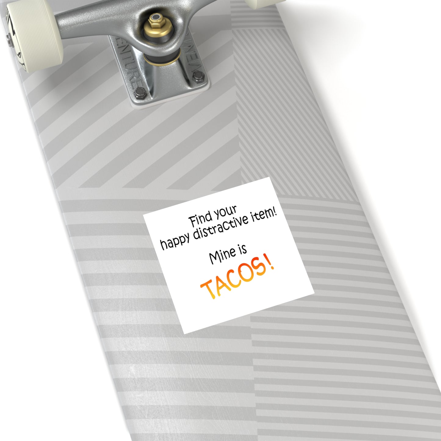 Happy distractive item (Tacos) STICKER