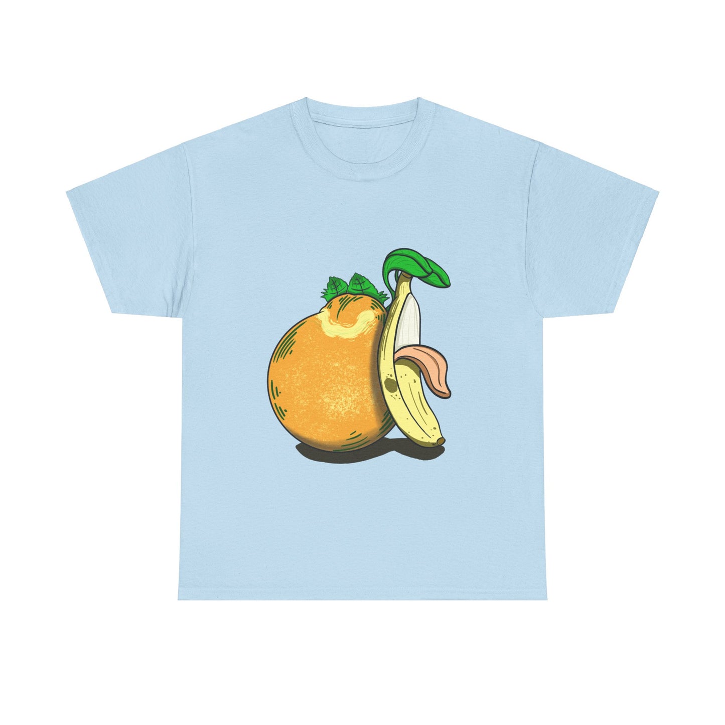 Hungry Orange and Clueless Banana pals