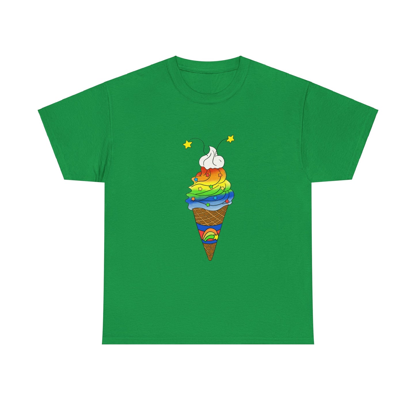 Rainbow Ice Cream to Brighten your day