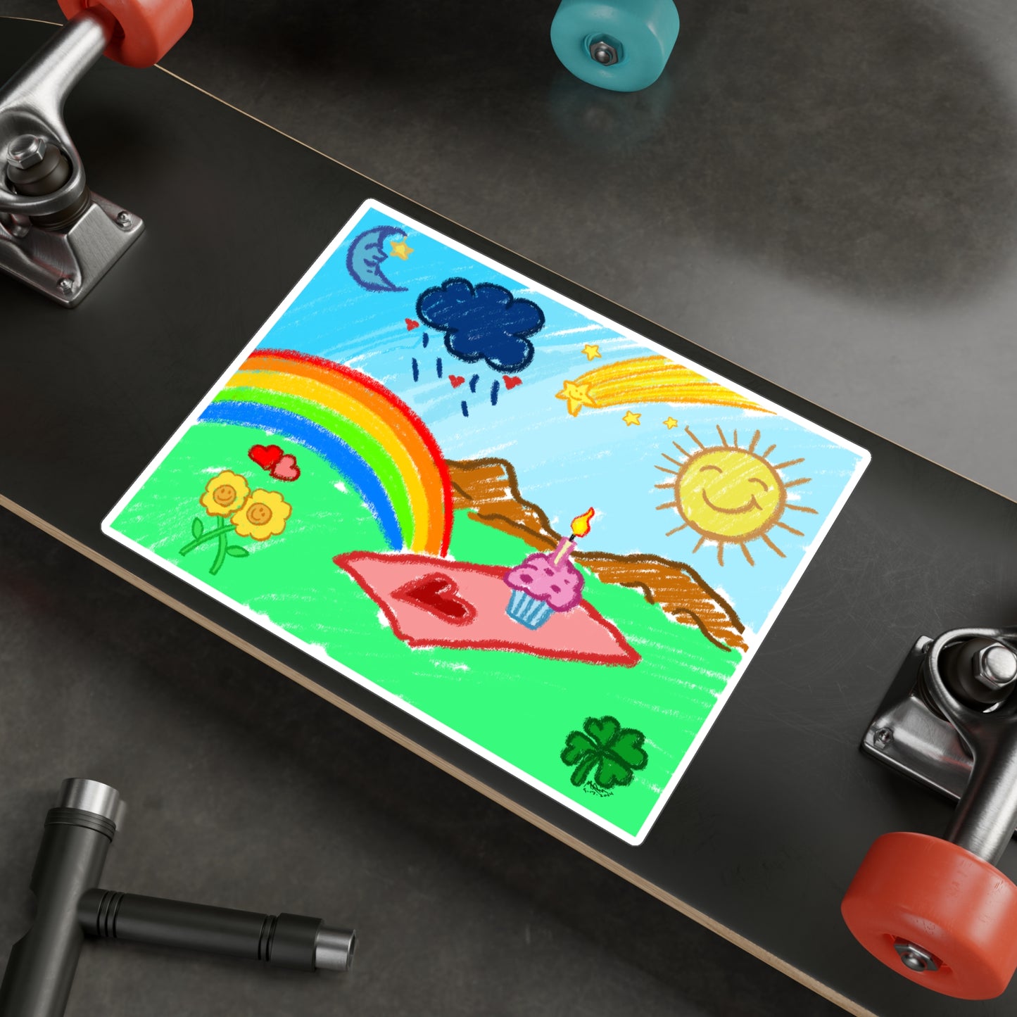 A Beary Caring picnic (STICKER)