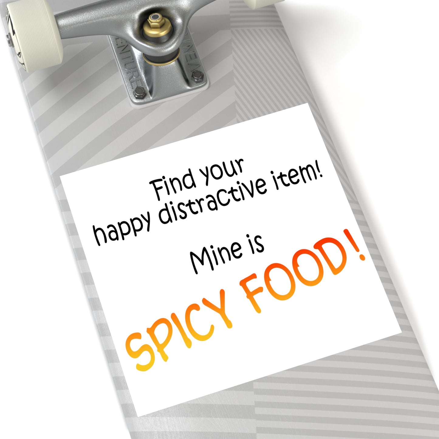 Happy distractive item (Spicy food) STICKER