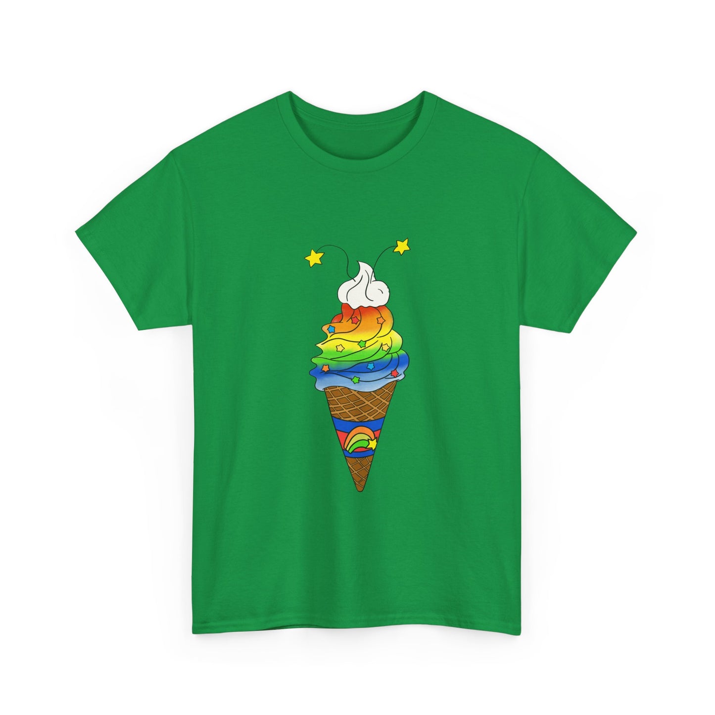 Rainbow Ice Cream to Brighten your day