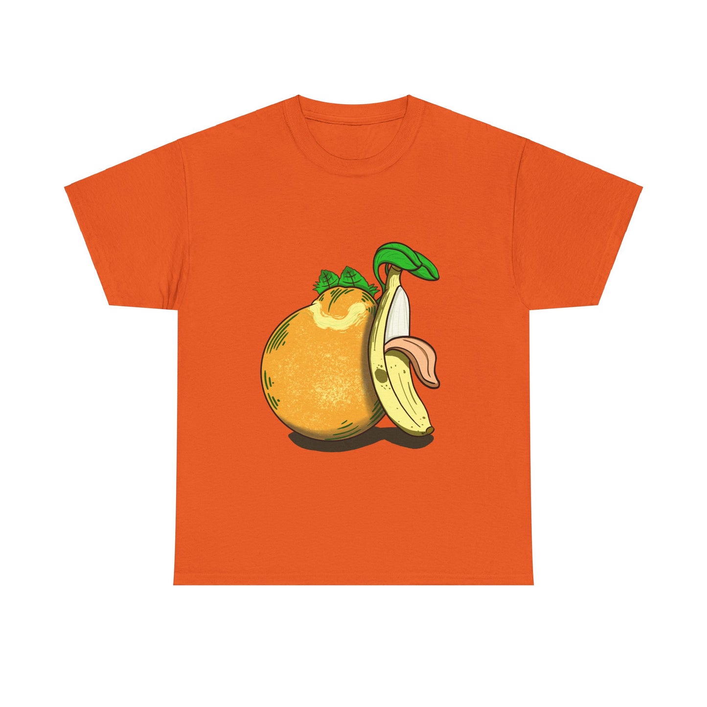 Hungry Orange and Clueless Banana pals