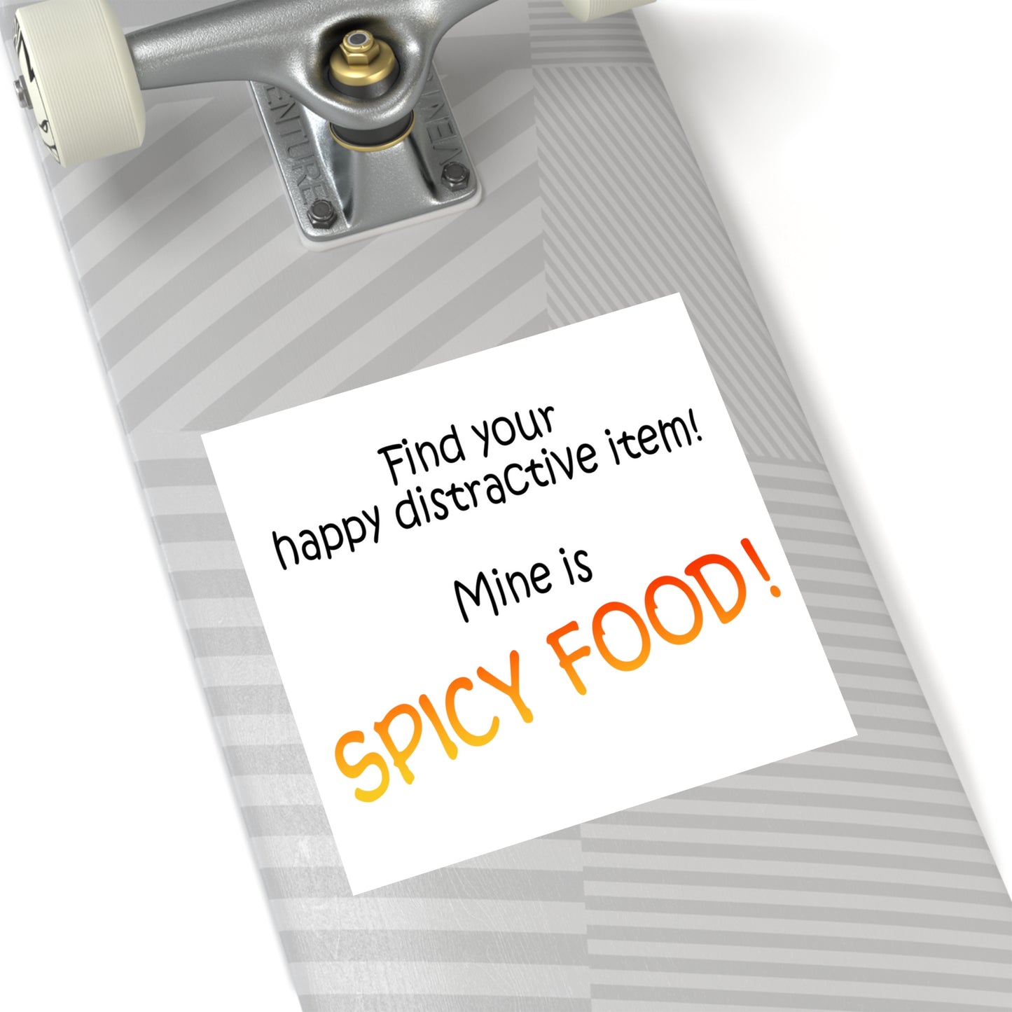 Happy distractive item (Spicy food) STICKER