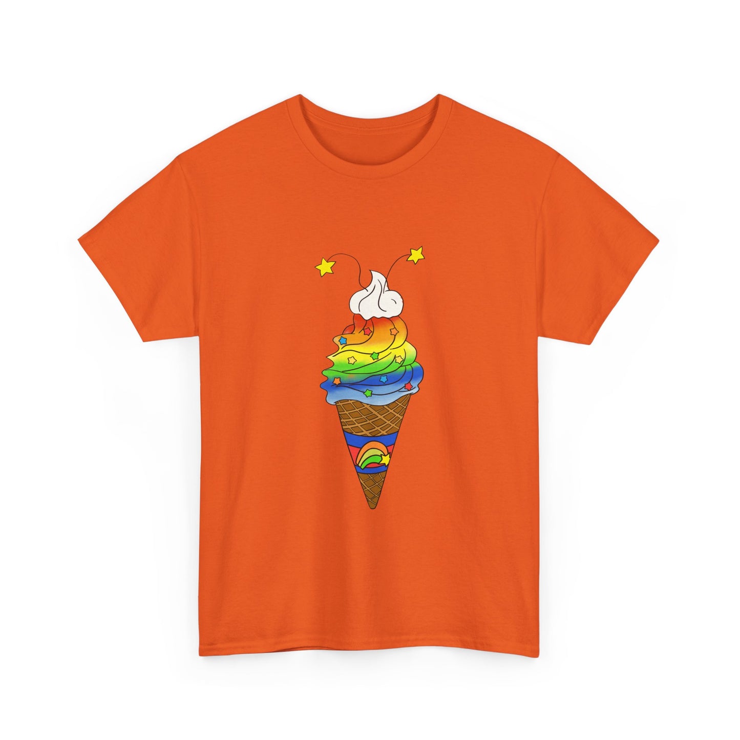 Rainbow Ice Cream to Brighten your day