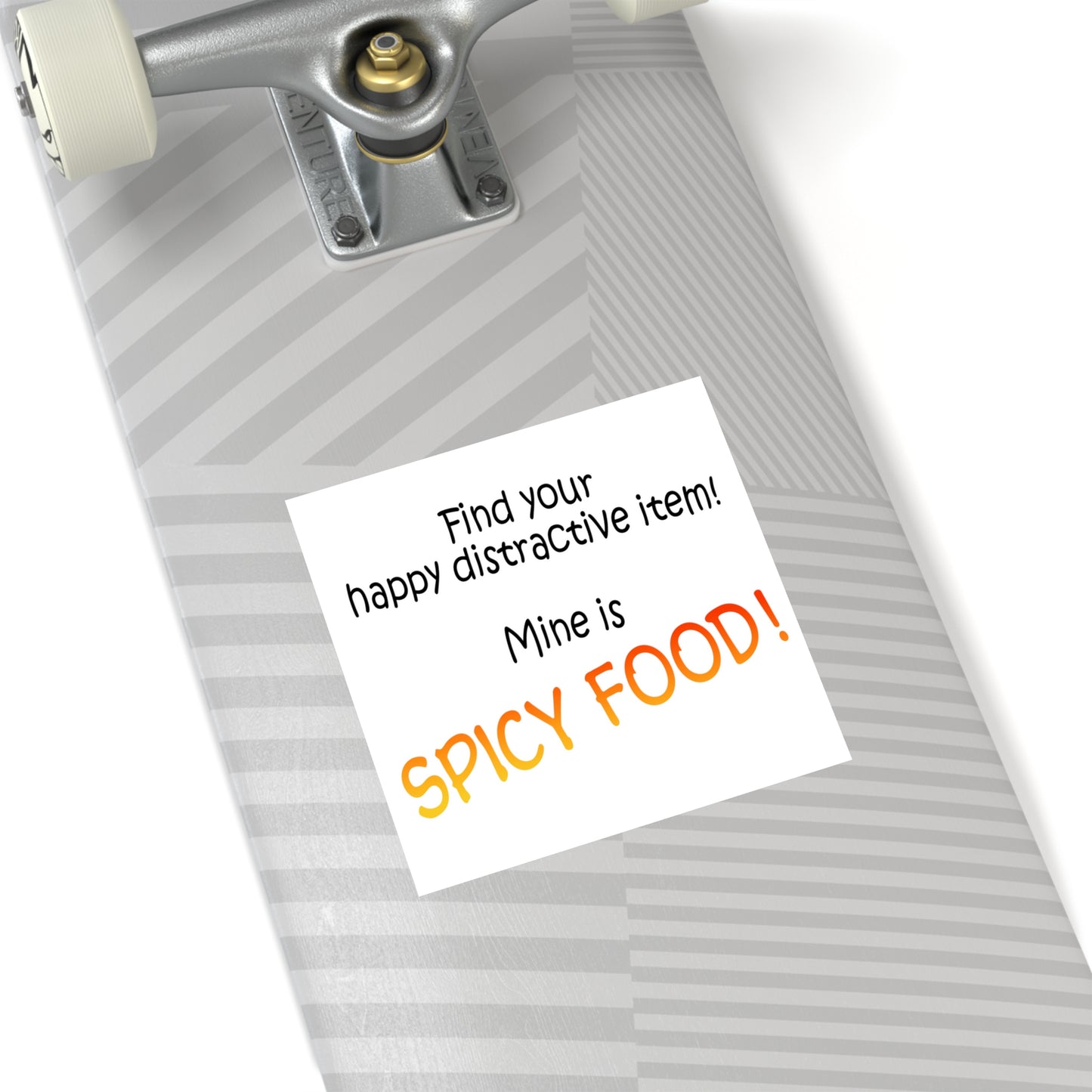 Happy distractive item (Spicy food) STICKER
