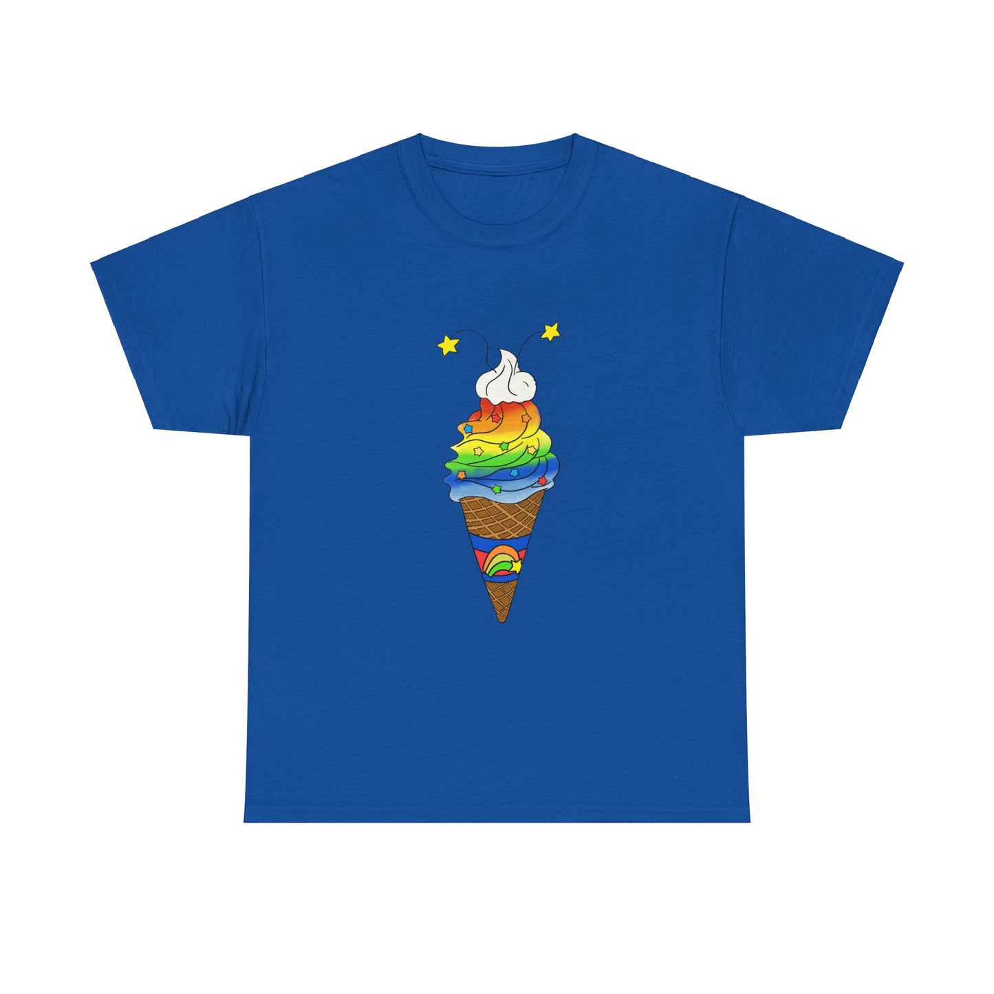 Rainbow Ice Cream to Brighten your day