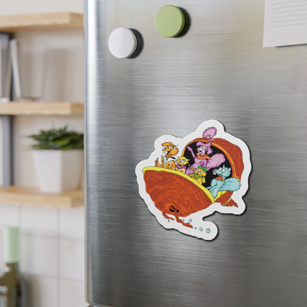 Future Squirrel Family magnets