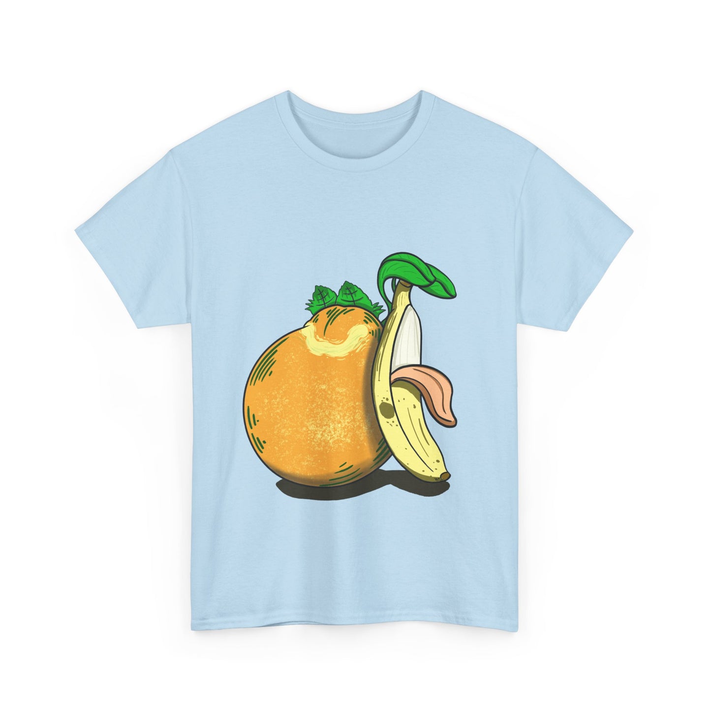Hungry Orange and Clueless Banana pals