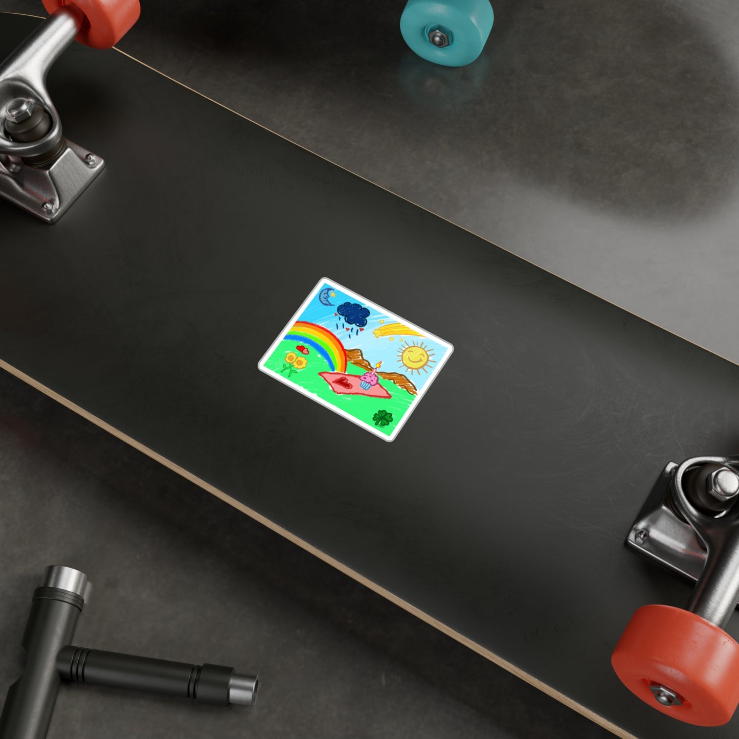 A Beary Caring picnic (STICKER)