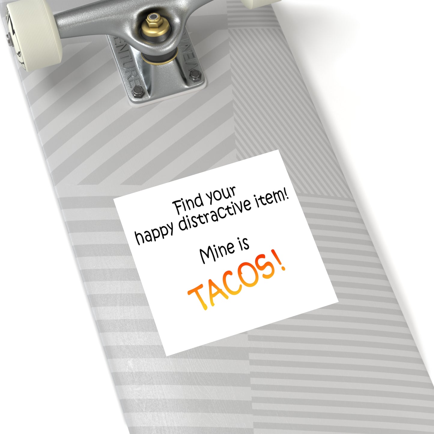 Happy distractive item (Tacos) STICKER