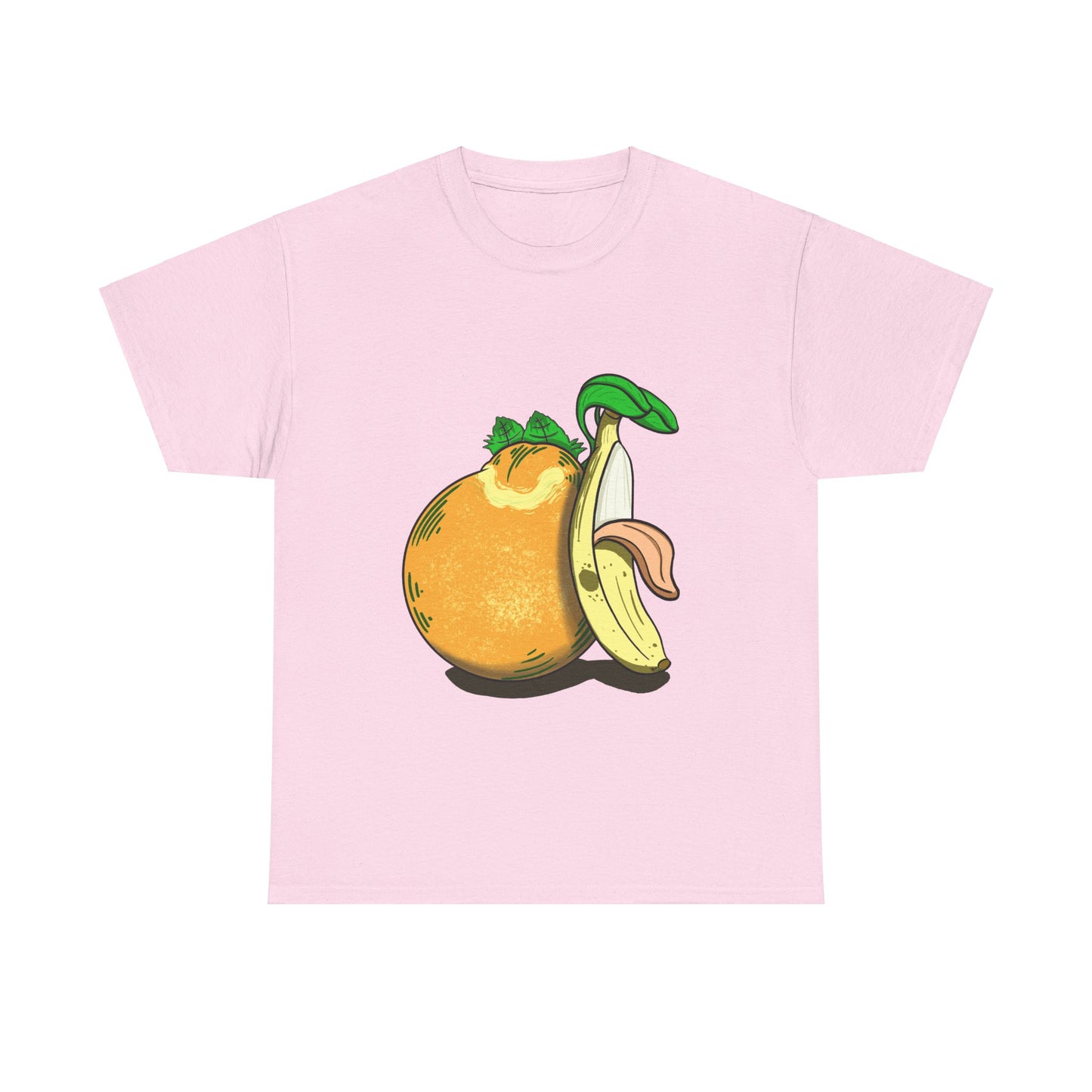 Hungry Orange and Clueless Banana pals