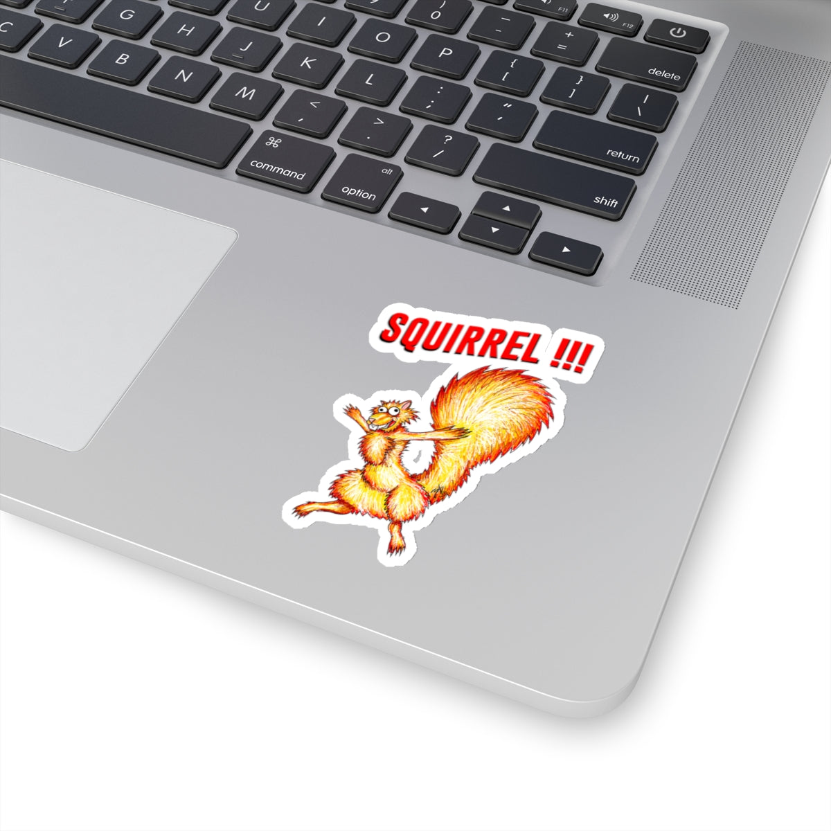 Squirrel!!! (sticker)