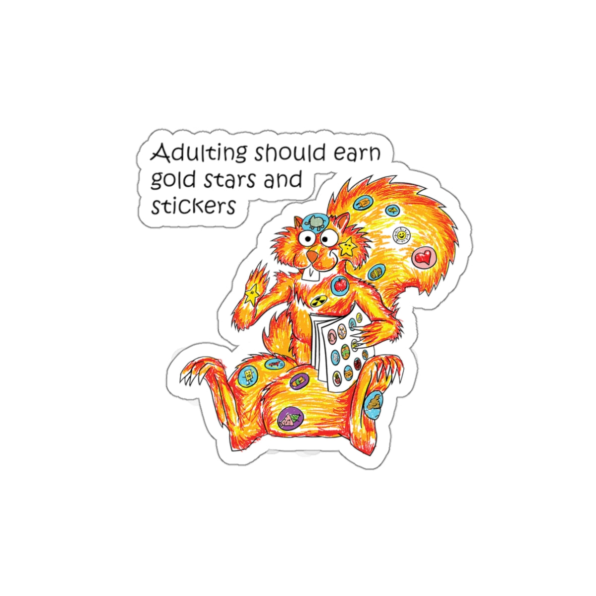 Adulting should earn gold stars and stickers