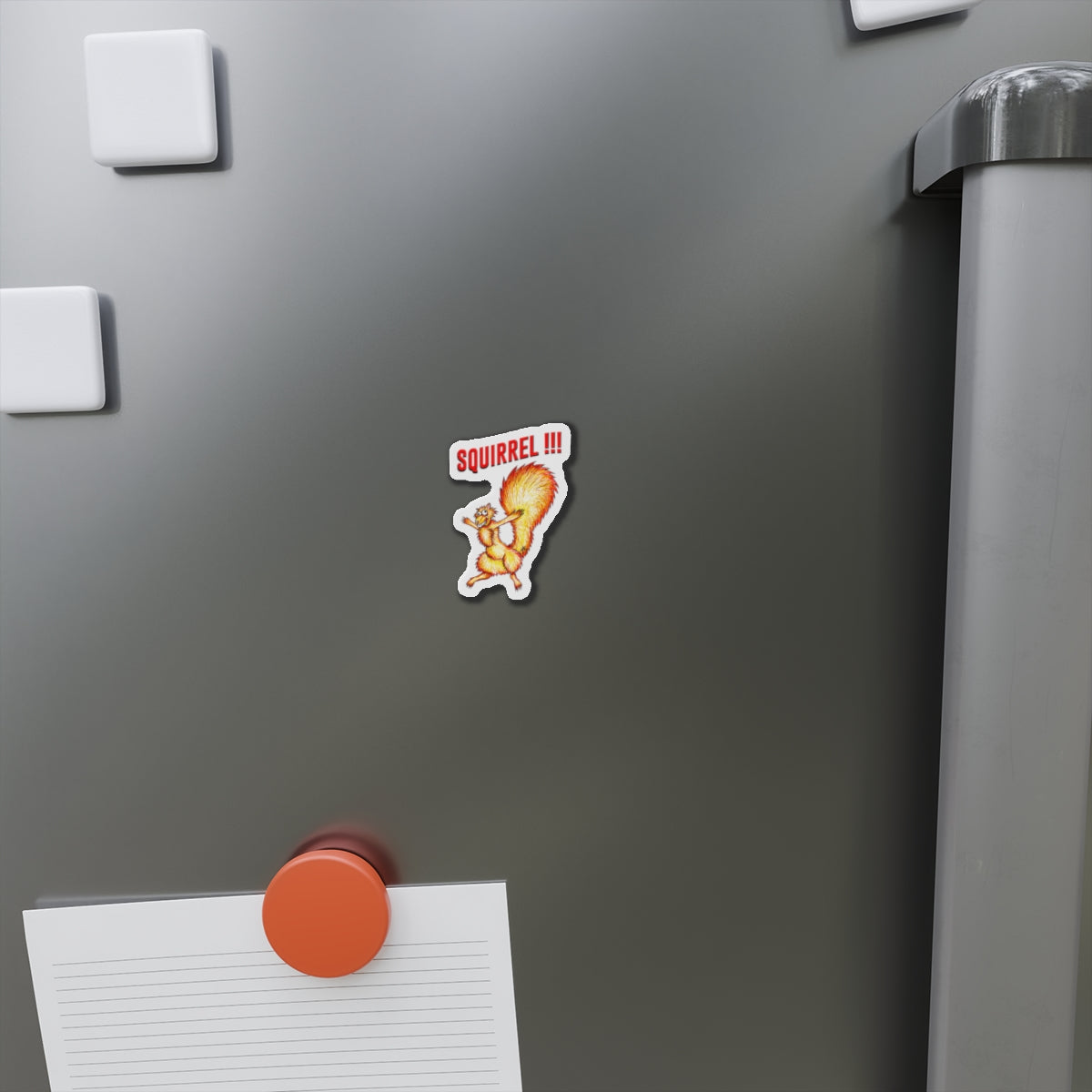 Squirrel!!! (magnet)