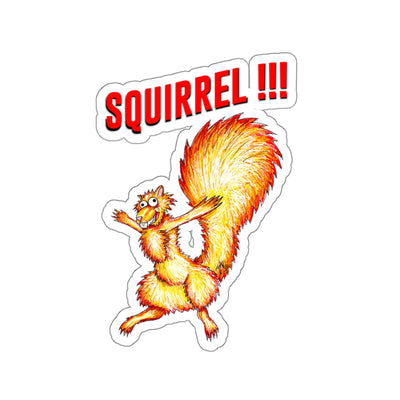 Squirrel!!! (sticker)