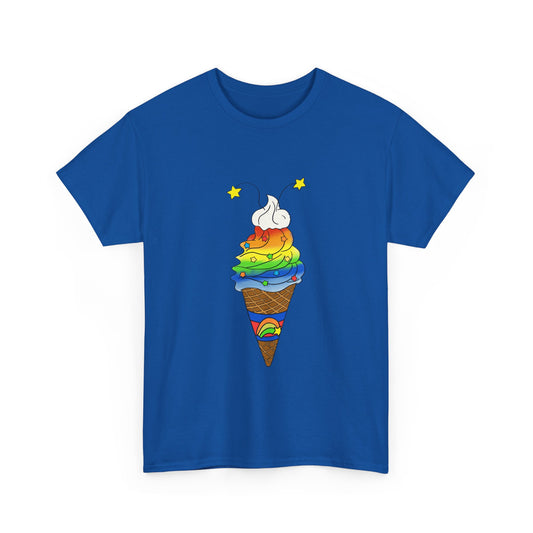 Rainbow Ice Cream to Brighten your day