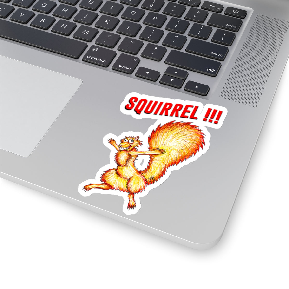 Squirrel!!! (sticker)