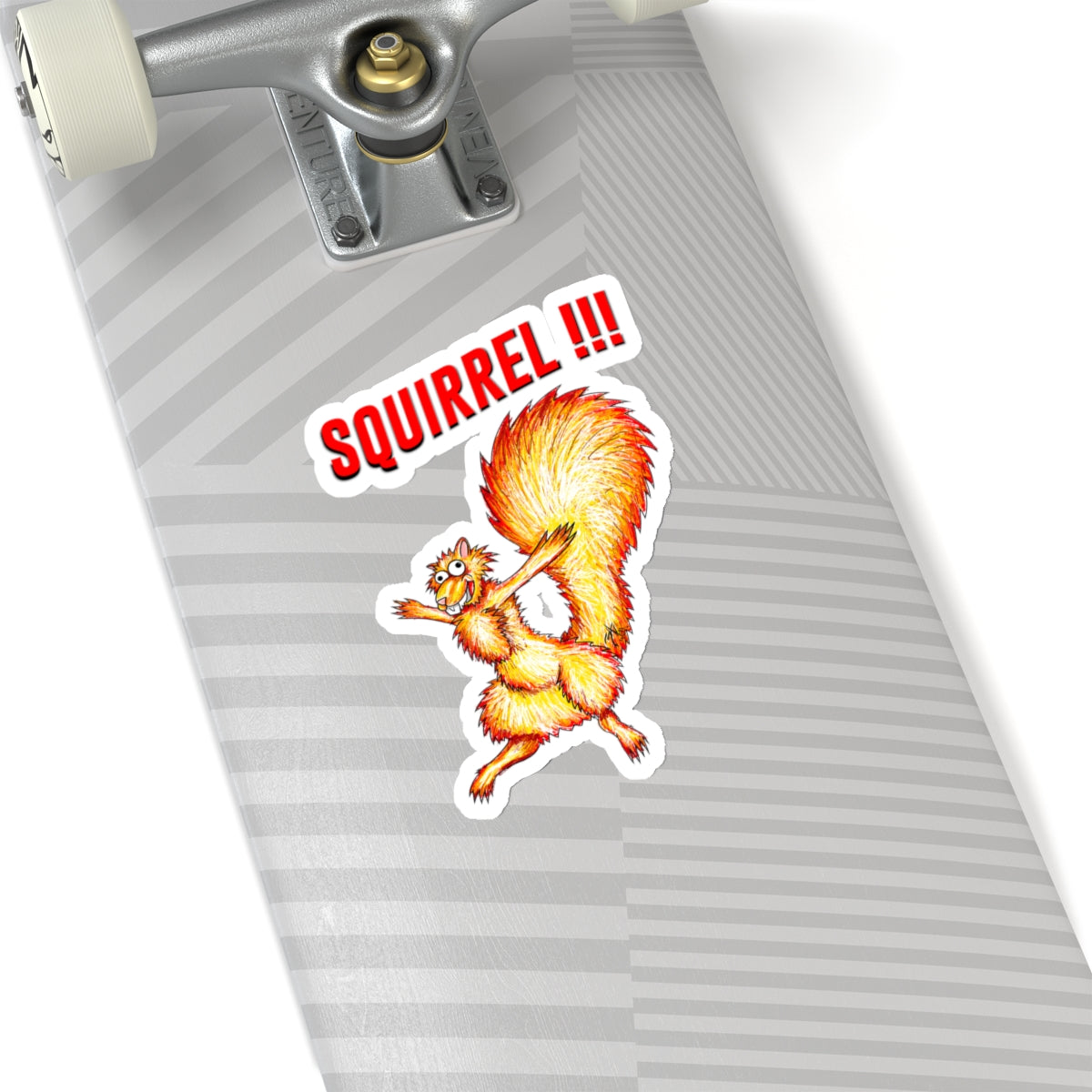 Squirrel!!! (sticker)
