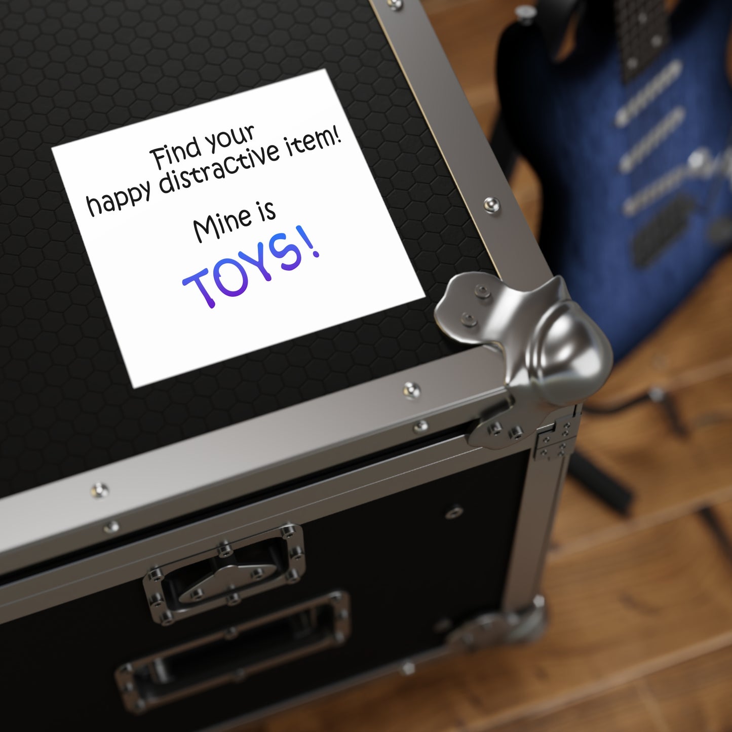 Happy distractive item (Toys) STICKER