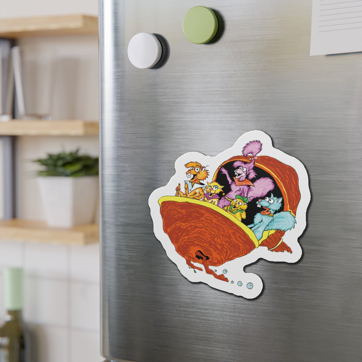 Future Squirrel Family magnets